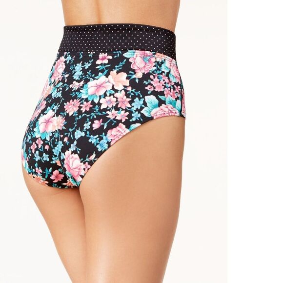 Ruffle bikini top wrap and high waisted bottom - Picture 4 of 6